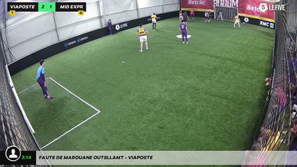 Faute de MAROUANE OUTSLLAMT - VIAPOSTE