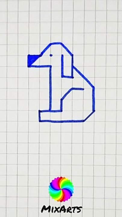 MixArts | How to Draw Aesthetic Figure Tutorial #art #3ddrawing #tutorial #aesthetic #principiante