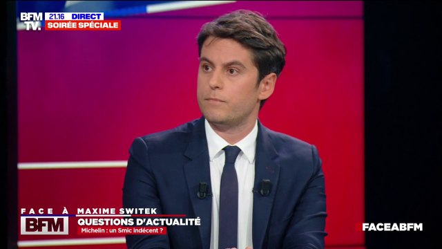 C'est une vie gâchée, une famille brisée : Gabriel Attal lit une lettre qui lui a été adressée par le frère d'un lycéen victime du phénomène des rixes interquartiers