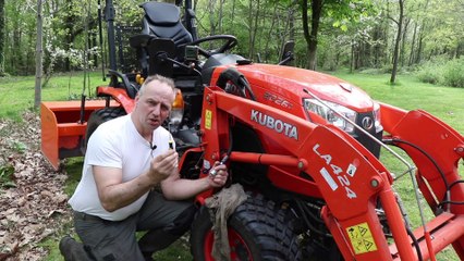 Hydraulic Leak Repair of Kubota B2261 Compact Tractor