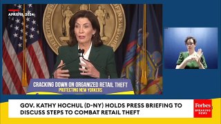 BREAKING NEWS: New York Gov. Kathy Hochul Reacts To Pro-Palestinian Protests At Columbia University