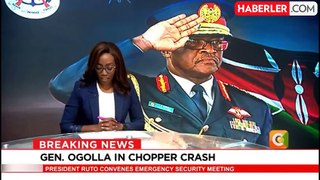 Kenya'da askeri helikopter düştü, Genelkurmay Başkanı dahil 10 kişi hayatını kaybetti