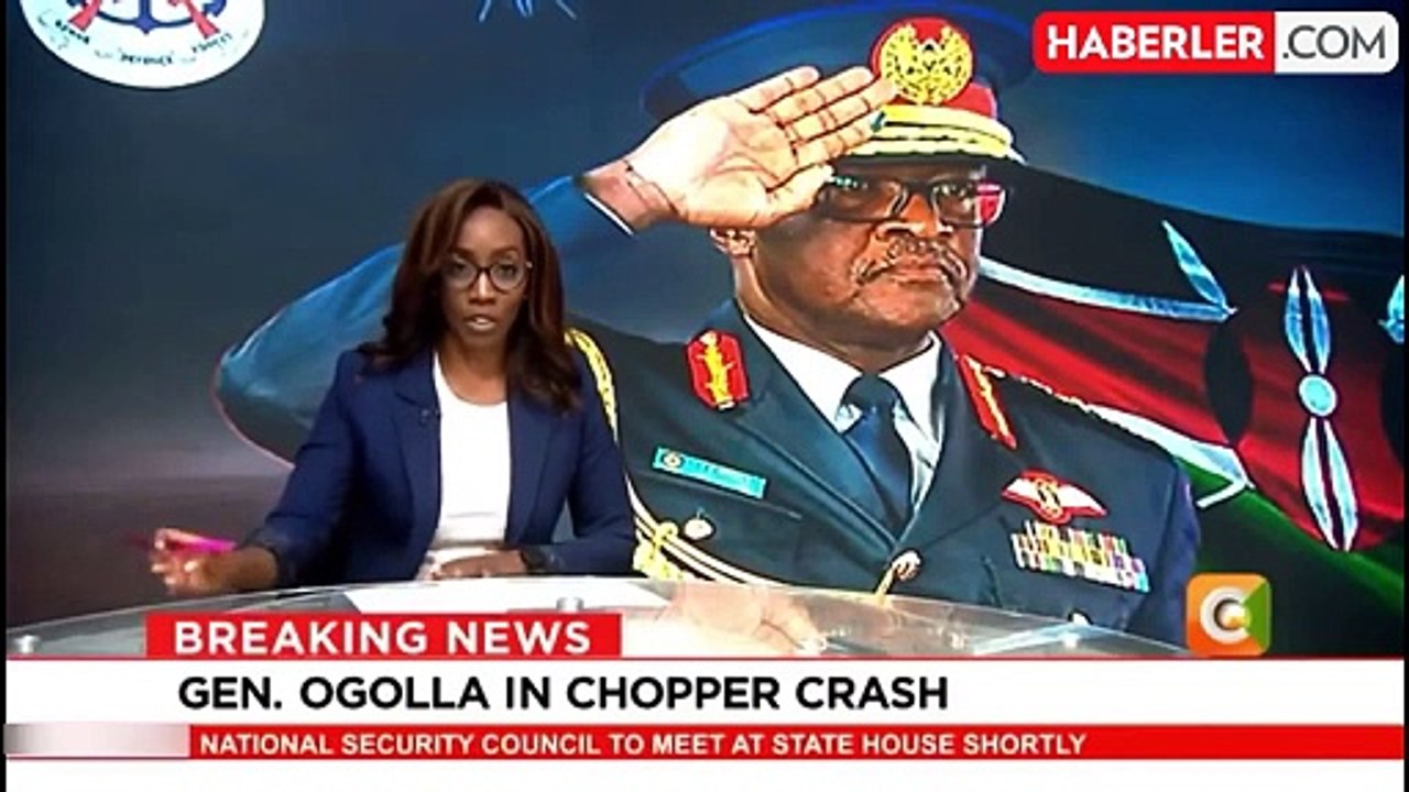 Kenya'da askeri helikopter düştü, Genelkurmay Başkanı dahil 10 kişi hayatını kaybetti