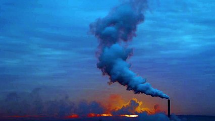 Sunrise clouds chimney