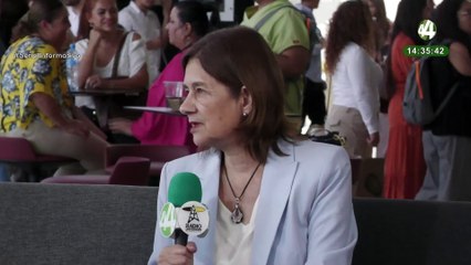 María de Lourdes Martínez Villaseñor habla del simposio de medios de comunicación y salud