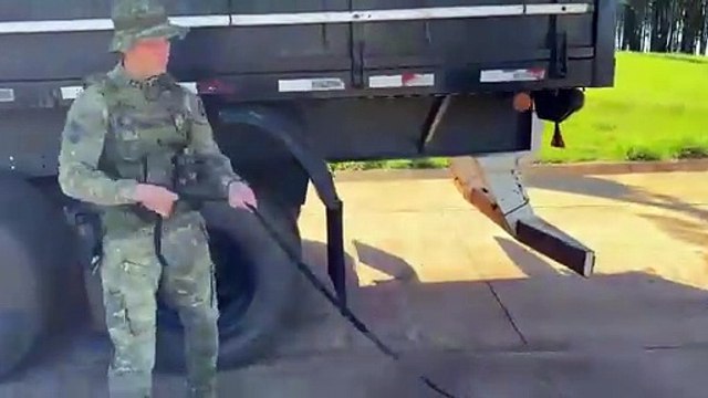 Operação conjunta entre PRF e BPFron resulta em apreensão de 2,6 toneladas de maconha