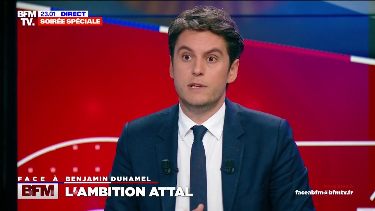 Élections européennes: "Ce que proposent le Rassemblement national et Reconquête, c'est un Frexit en pièces détachées", affirme Gabriel Attal