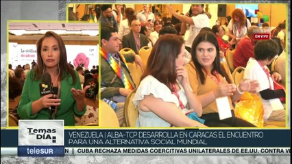 ALBA-TCP realiza encuentro para una alternativa social en Caracas