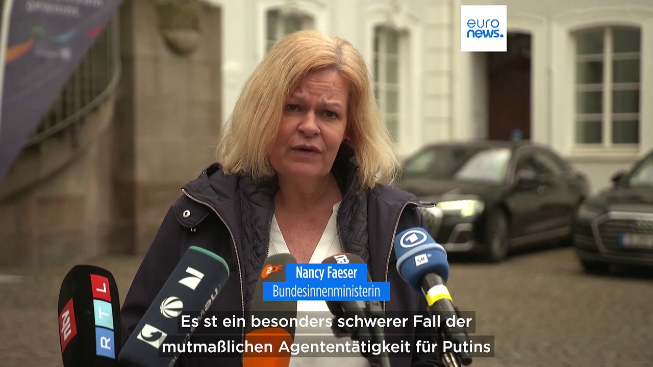 Verdacht auf russische Spionage: Zwei Männer in Deutschland festgenommen