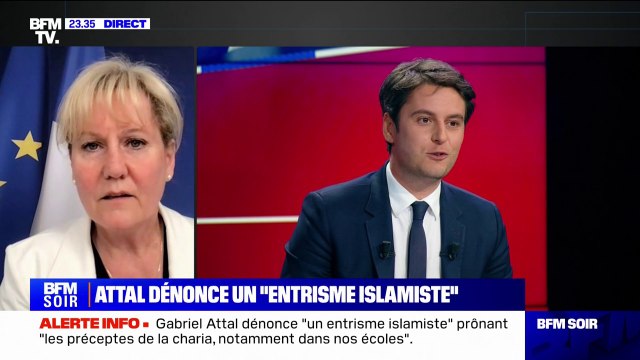 Nadine Morano sur Gabriel Attal: Je trouve que ses réponses pour l'instant sont extrêmement faibles