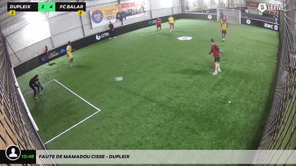 Faute de Mamadou CISSE - DUPLEIX