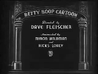 Betty Boop (1934) When my ship comes in, animated cartoon character designed by Grim Natwick at the request of Max Fleischer.
