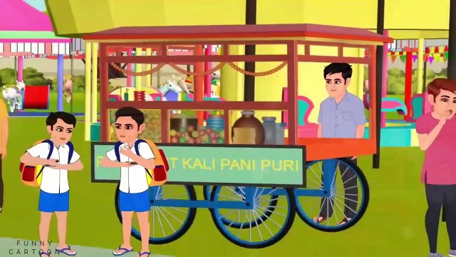 Pani Puri Hot with fire - Fire Pani Puri - Aag wali pani puri - Stories in Hindi -Hindi Kahaniya - hindi khani - moral stories