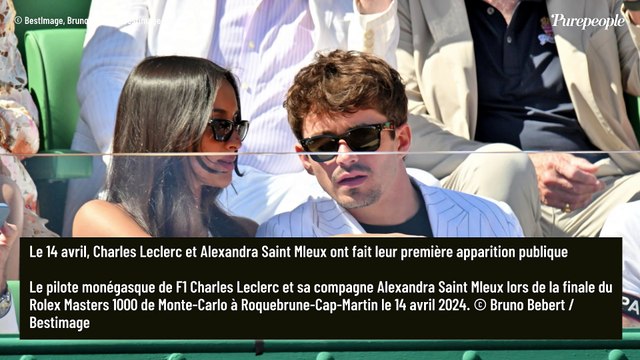 PHOTOS Charles Leclerc s'affiche pour la première fois avec sa nouvelle conquète, une influenceuse qui cartonne sur TikTok