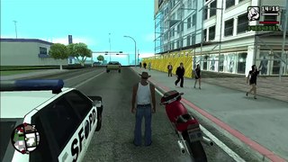 Grand Theft Auto:San Andreas Fighting With People Part 1