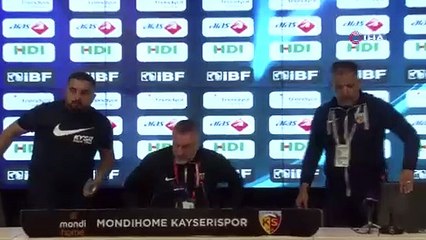 Hari Vukas: "Ne yazık ki istediğimiz sonucu elde edemedik"