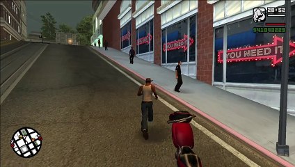 Grand Theft Auto:San Andreas Fighting With People Part 3