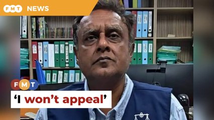 Sacked MIC leader won’t appeal dismissal