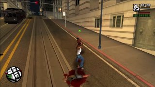 Grand Theft Auto:San Andreas Fighting With People Part 4