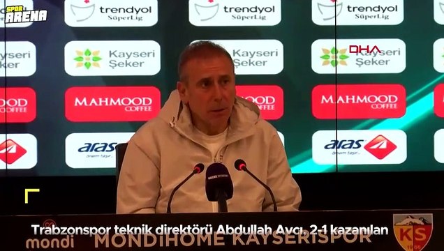 Trabzonspor'da Abdullah Avcı'dan taraftara çağrı: Kupa için önemli