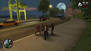 Grand Theft Auto:San Andreas Fighting With People Part 6