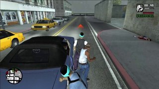 Grand Theft Auto:San Andreas Fighting With People Part 7