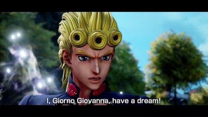 JUMP FORCE - Tráiler Lanzamiento de Personaje "Giorno Giovanna"