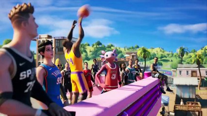 Fortnite x NBA - Tráiler de Crossover