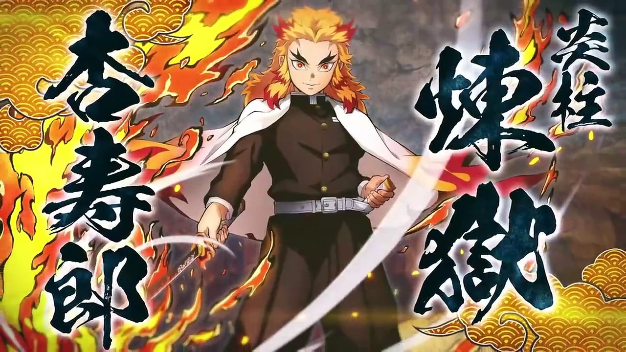 Demon Slayer: Kimetsu no Yaiba - Hinokami Keppuutan - Intro de Kyojuro Rengoku