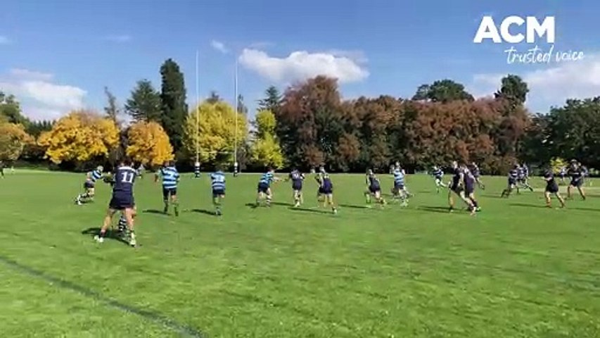 Kinross Wolaroi School first XV rugby wins preseason match against Cranbrook School from Sydney.