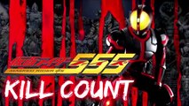 Kamen Rider FAIZ Kill Count  Masked Rider Φ's _ 仮面ライダー555