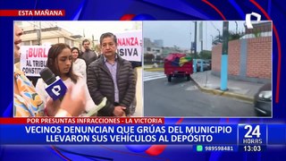 Denuncian que municipio lleva a depósito vehículos que no estarían mal estacionados en La Victoria