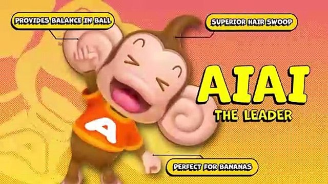 Super Monkey Ball Banana Mania - Tráiler de Personajes