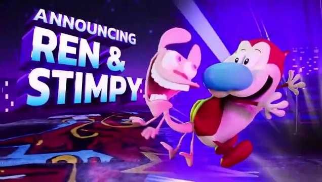 Nickelodeon All Star Brawl - Tráiler Revelación Ren & Stimpy