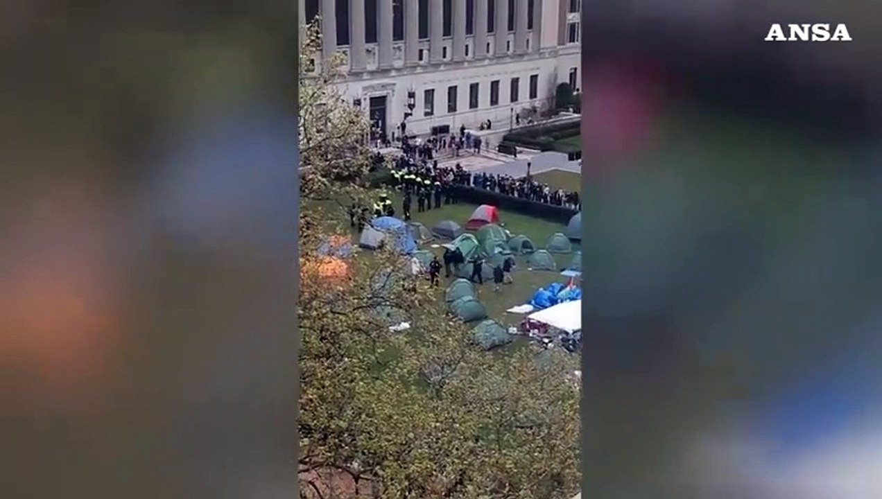 Columbia University chiama la polizia per proteste antisemite