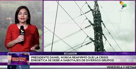 Crisis energética en Ecuador afecta a la mayoría de la población