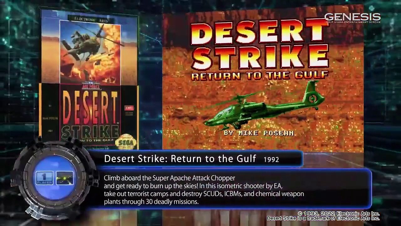 Sega Mega Drive Mini 2 & Sega Genesis Mini 2 - Lista Completa de Juegos