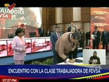 Jefe de Estado firma el acta de independencia y soberanía de la industria petrolera venezolana