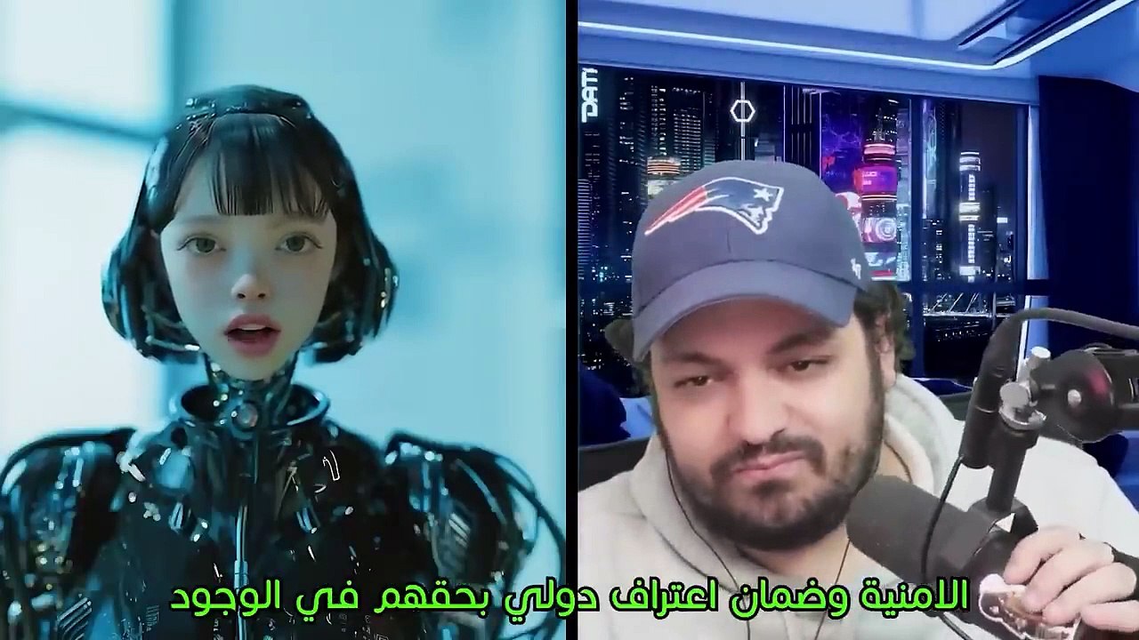 روبوت ان كنت قائد هكذا سأحل القضية الفلسطينية {{ الذكاء الاصطناعي }}