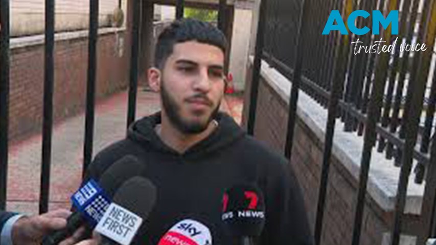 A teenager accused of taking part in a violent riot and damaging two police cars after the stabbing of a Sydney bishop says he made a mistake but he was angry about officers' violence. Video via AAP.