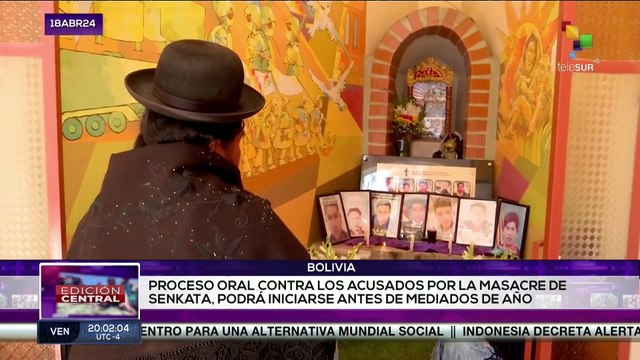 Inicia el proceso judicial por la masacre de Senkata en Bolivia