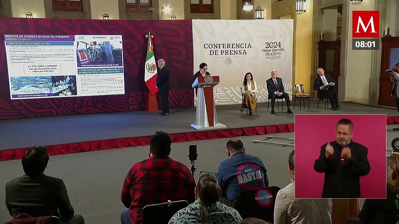 AMLO recibirá a familias de mineros de Pasta de Conchos y Pinabete