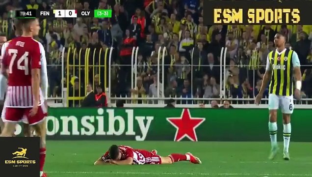 Fenerbahce vs Olympiacos 1-0 Penalties 2-3 Full Match Highlights