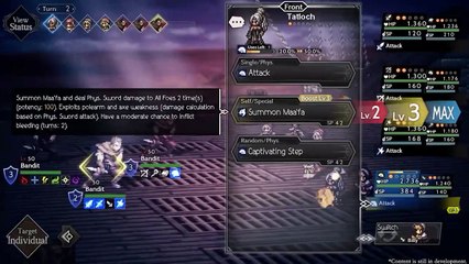Octopath Traveler: Champions of the Continent - Tráiler de Personaje "Tatloch"