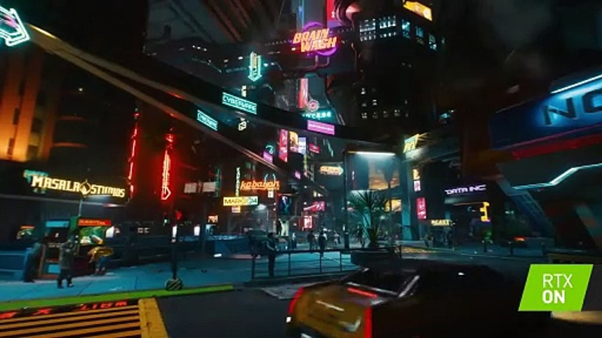 Tráiler de RTX con Cyberpunk 2077