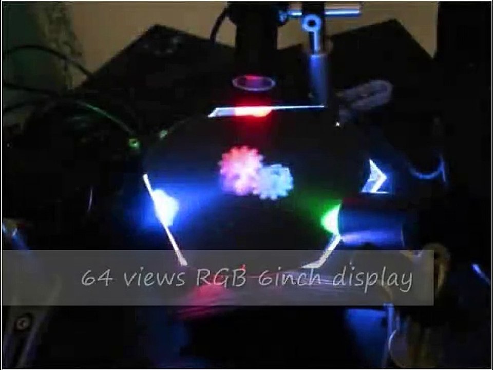 Demo de la tecnología holográfica de HP