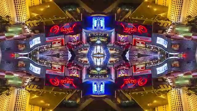 Timelapse de ciudades de Estados Unidos en espejo