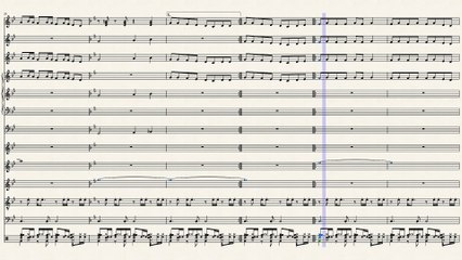 النوتة الموسيقية ,,,,مع الالات,,,لرائعة فريد الاطرش,,,انا وانت لوحدنا ,,,,,تدوين ماهر الغمرى