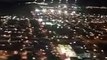 Vista aérea del tráfico en la garita Tijuana- San Diego en pleno coronavirus