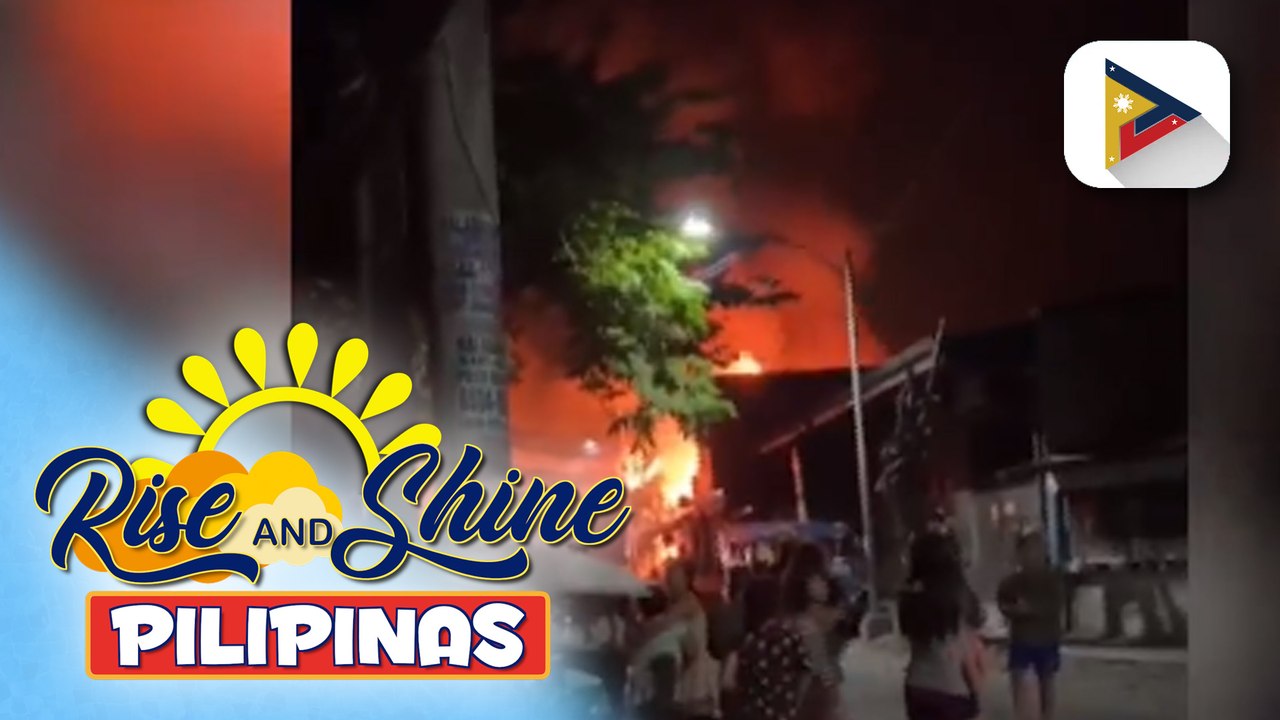 Anim na pamilya sa Bagong Silang, Caloocan, nasunugan ng bahay matapos masunog ang isang tindahan ng LPG;